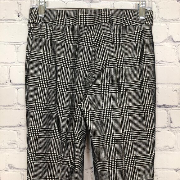 Akris Punto Black White Houndstooth Pants Size 4 Textured - Picture 5 of 8